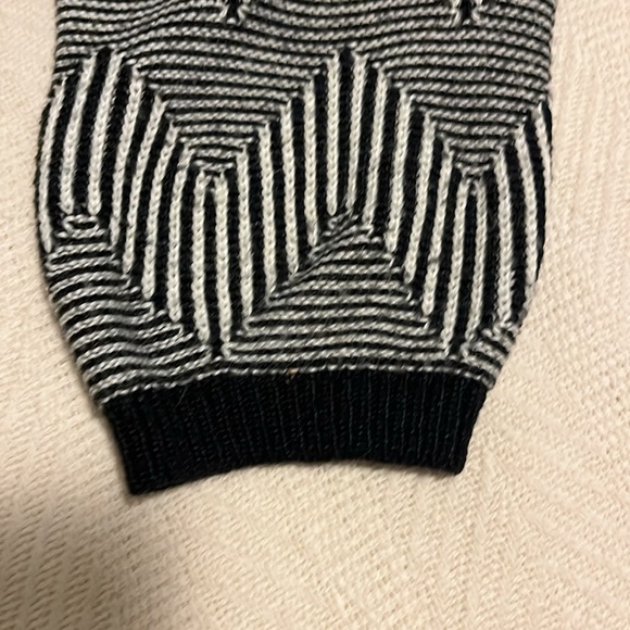 Ruby Rd. Cardigan, black and white, women’s plus size 3X - Picture 5 of 6